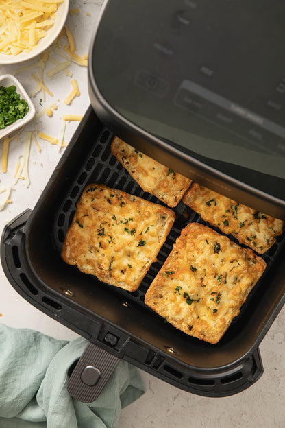 Air Fryer Cheesy Ciabatta Garlic Bread Recipe (exclusive)