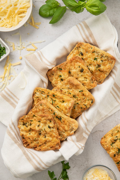 Air Fryer Cheesy Ciabatta Garlic Bread Recipe (exclusive)