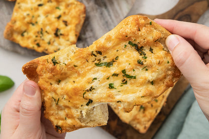Air Fryer Cheesy Ciabatta Garlic Bread Recipe (exclusive)