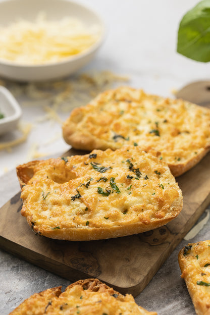 Air Fryer Cheesy Ciabatta Garlic Bread Recipe (exclusive)