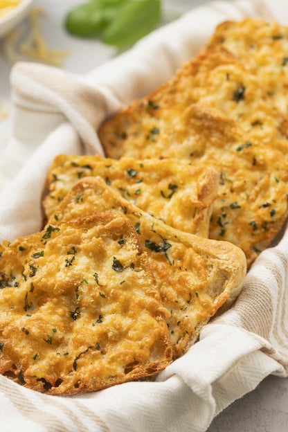 Air Fryer Cheesy Ciabatta Garlic Bread Recipe (exclusive)