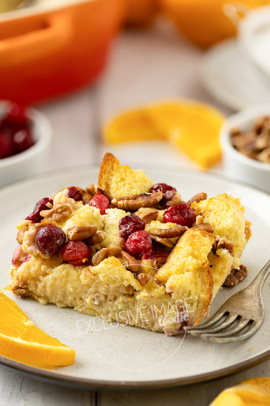 Cranberry Orange Baked French Toast Casserole Recipe (exclusive)