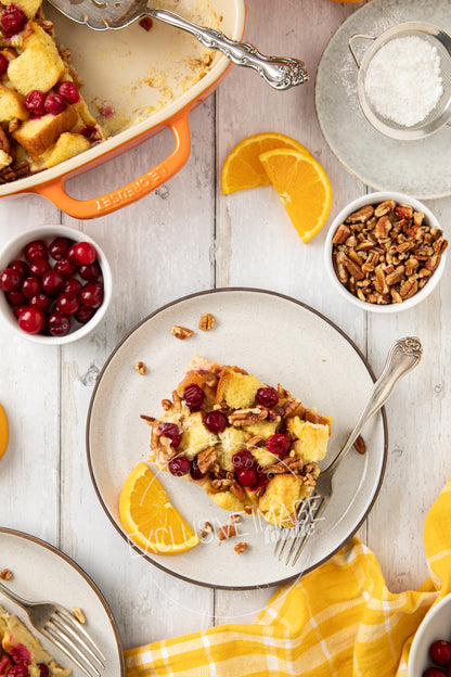 Cranberry Orange Baked French Toast Casserole Recipe (exclusive)