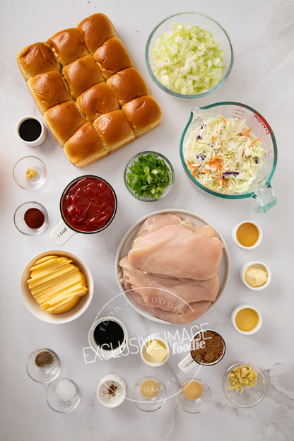 Slow Cooker Sweet & Smoky BBQ Chicken Sliders Recipe (exclusive)