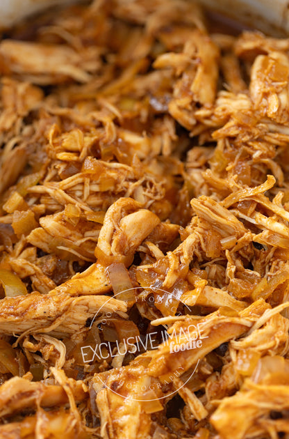 Slow Cooker Sweet & Smoky BBQ Chicken Sliders Recipe (exclusive)