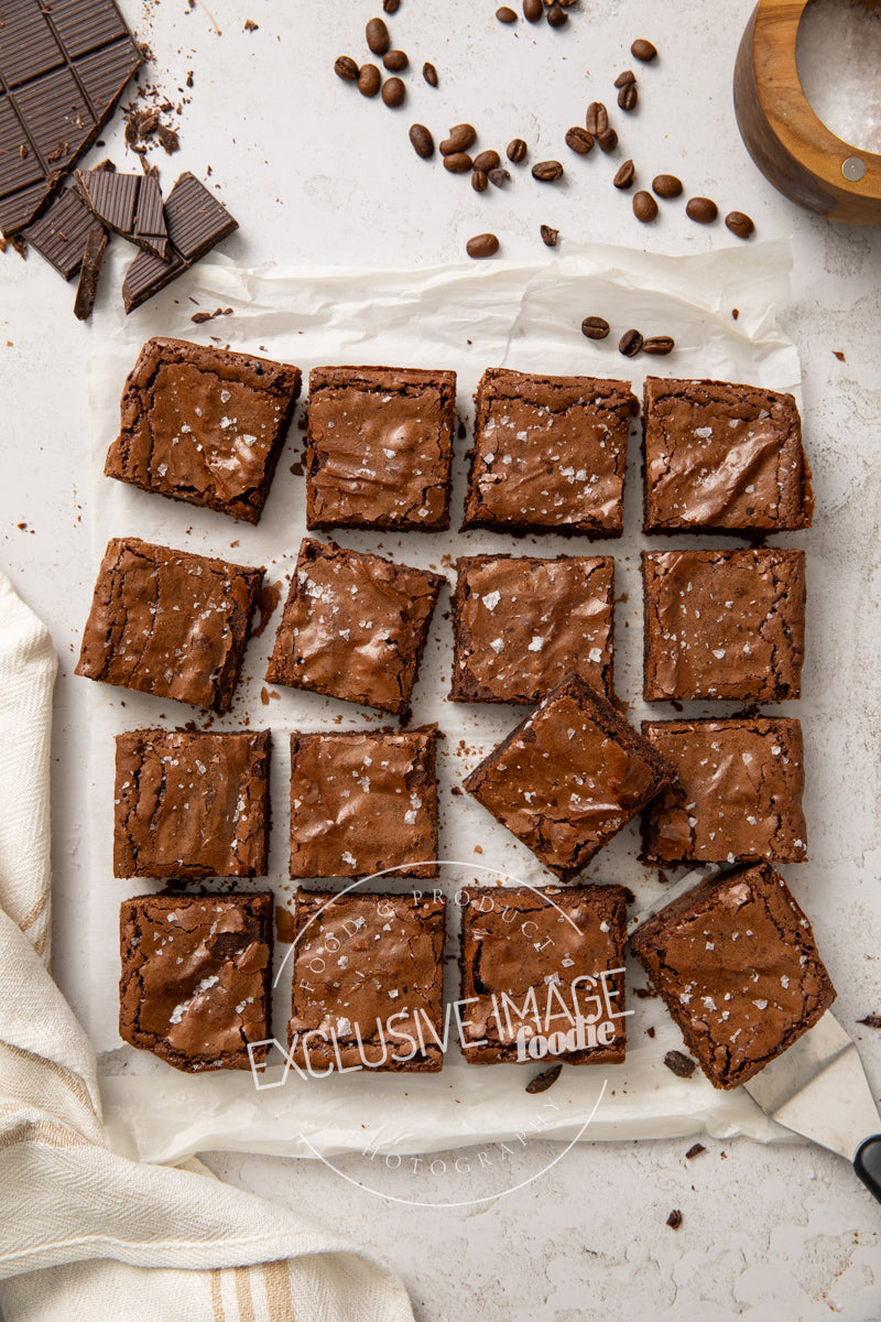 Deep Roast Espresso Fudge Brownies with Sea Salt Recipe (exclusive)