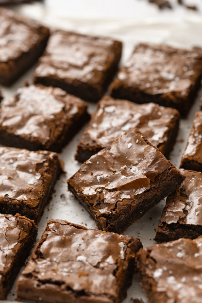 Deep Roast Espresso Fudge Brownies with Sea Salt Recipe (exclusive)