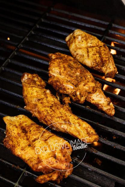 Grilled chicken wrap recipe process photography food blog