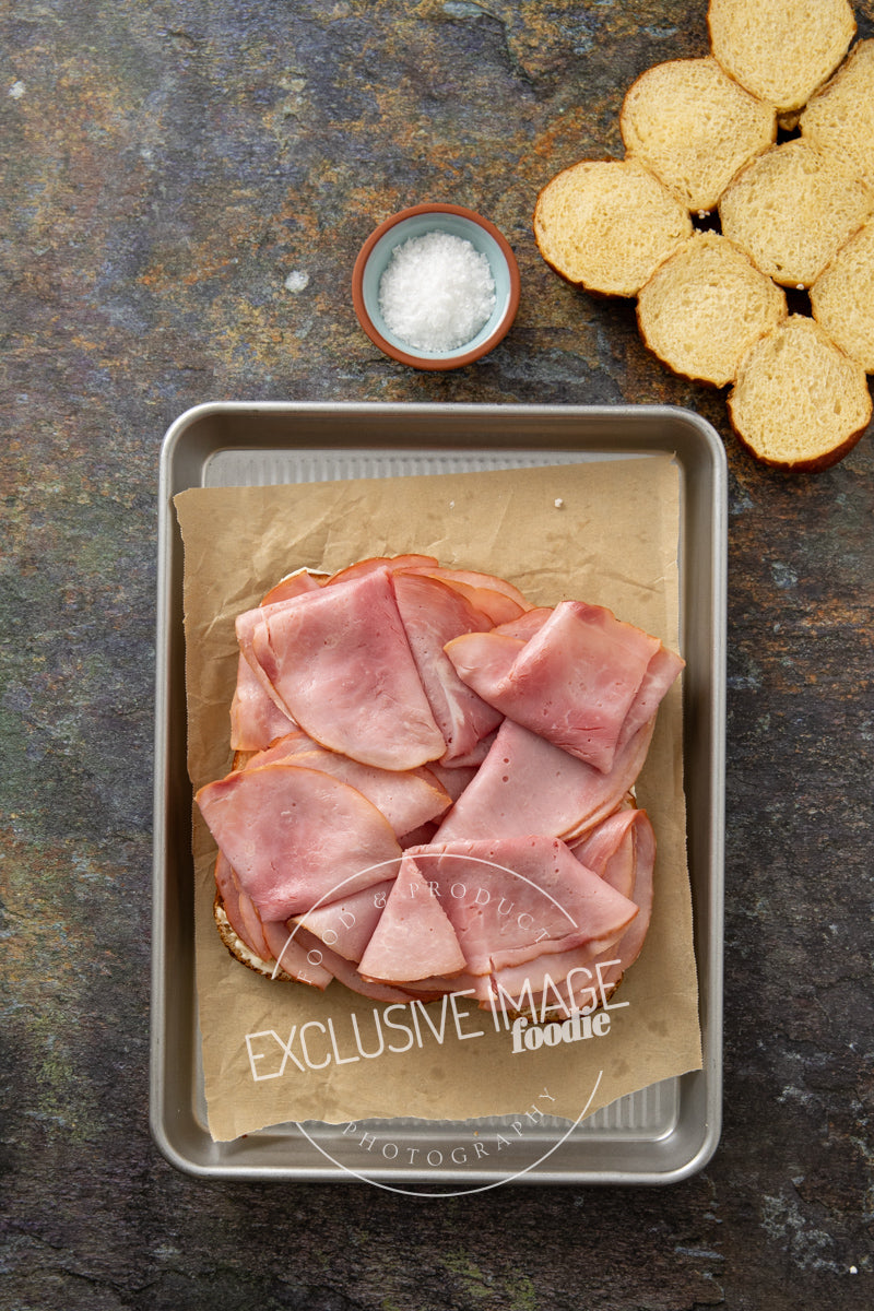 Ham and Cheese Sliders on Pretzel Buns Recipe (exclusive)