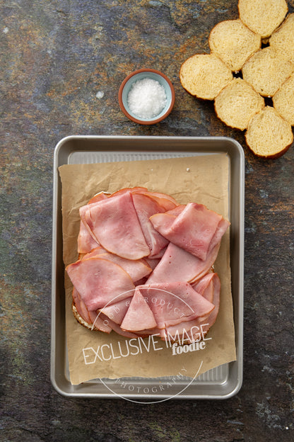 Ham and Cheese Sliders on Pretzel Buns Recipe (exclusive)