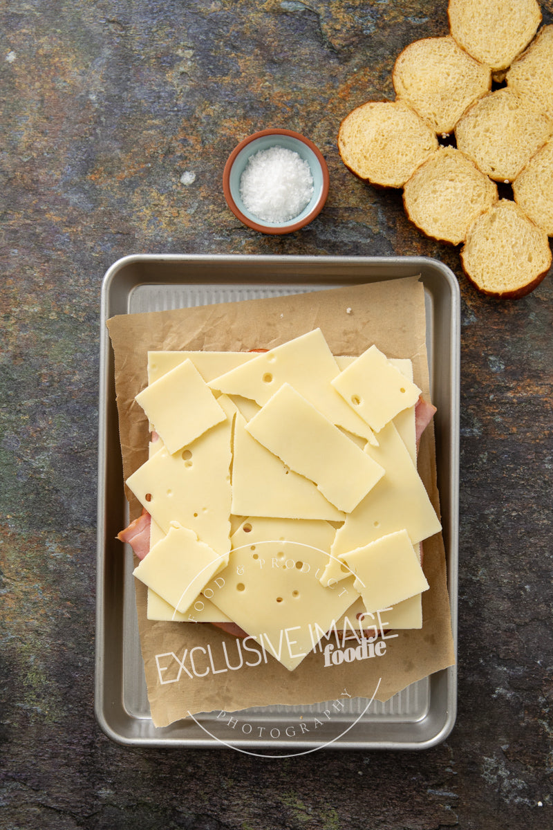 Ham and Cheese Sliders on Pretzel Buns Recipe (exclusive)