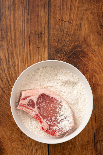 Honey Mustard Pan-Fried Pork Chops Recipe (exclusive)