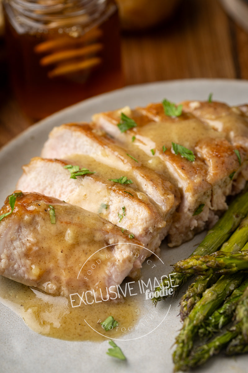 Honey Mustard Pan-Fried Pork Chops Recipe (exclusive)