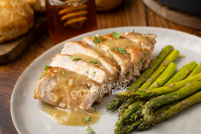 Honey Mustard Pan-Fried Pork Chops Recipe (exclusive)
