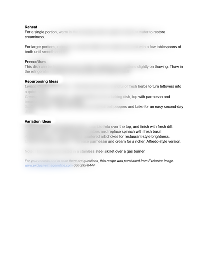 One-Pot Lemon Chicken Orzo with Spinach Recipe (exclusive)