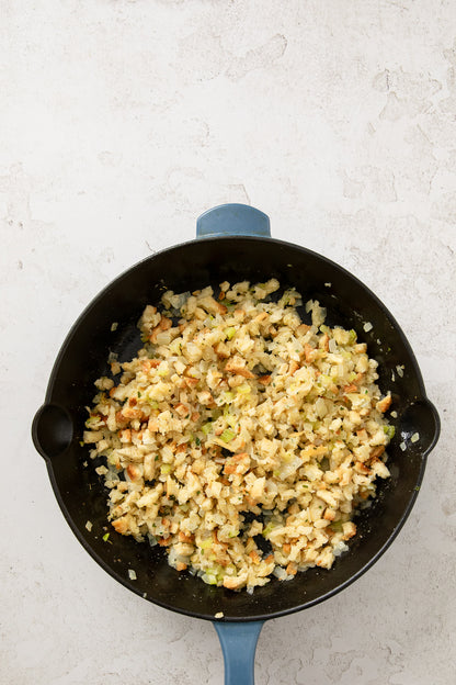 Crispy Cheesy One-Pan Stuffing Stuffed Chicken Breast Recipe With Optional Gravy (exclusive)