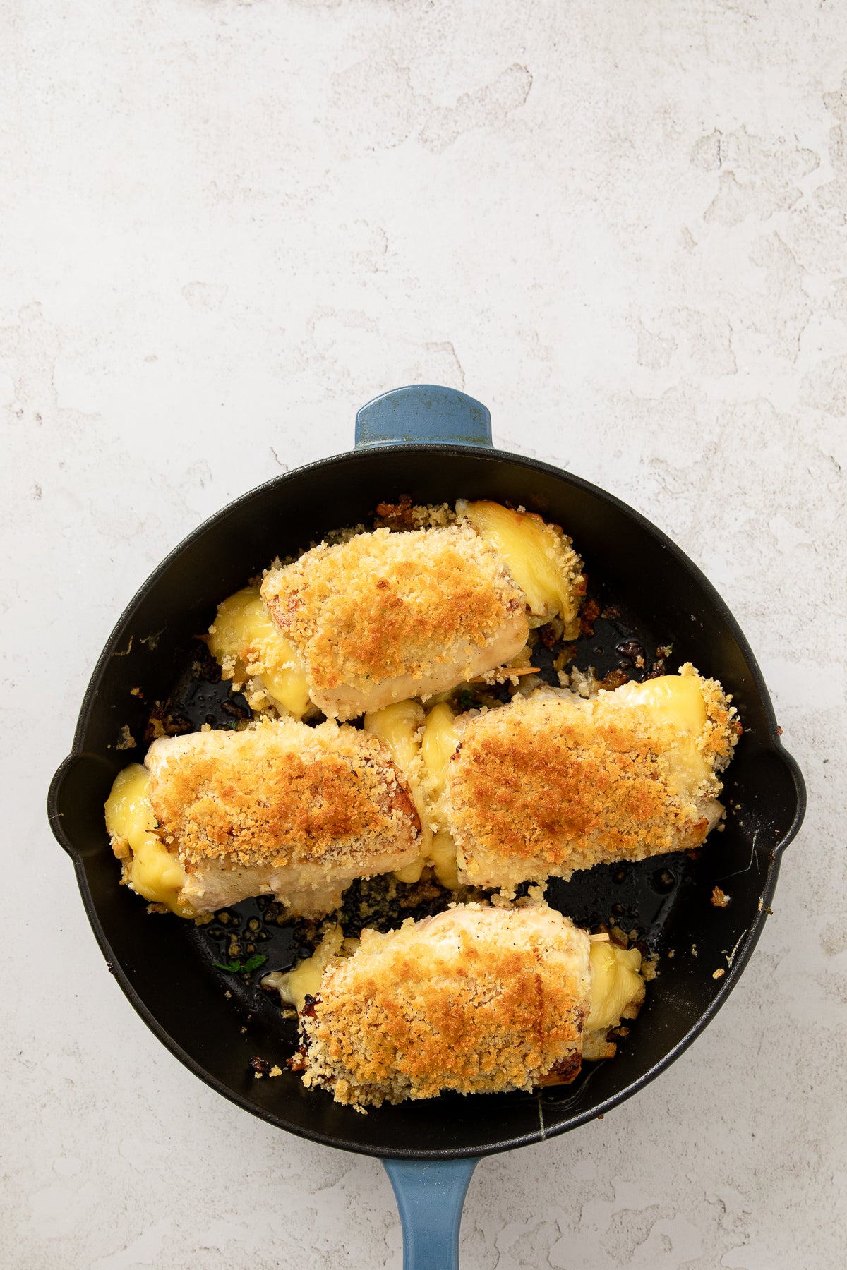 Crispy Cheesy One-Pan Stuffing Stuffed Chicken Breast Recipe With Optional Gravy (exclusive)