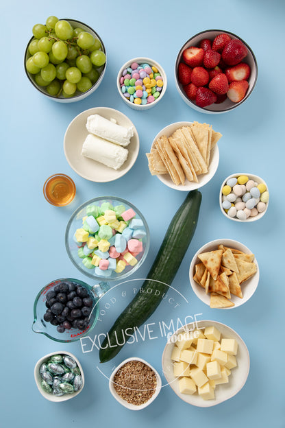 Pastel Snack Board Recipe for 4-6 people (exclusive)