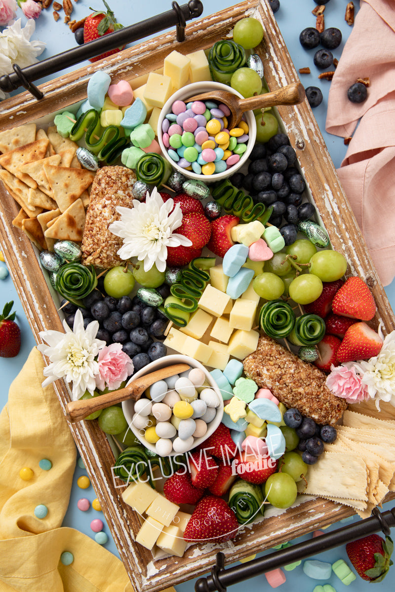 Pastel Snack Board Recipe for 4-6 people (exclusive)