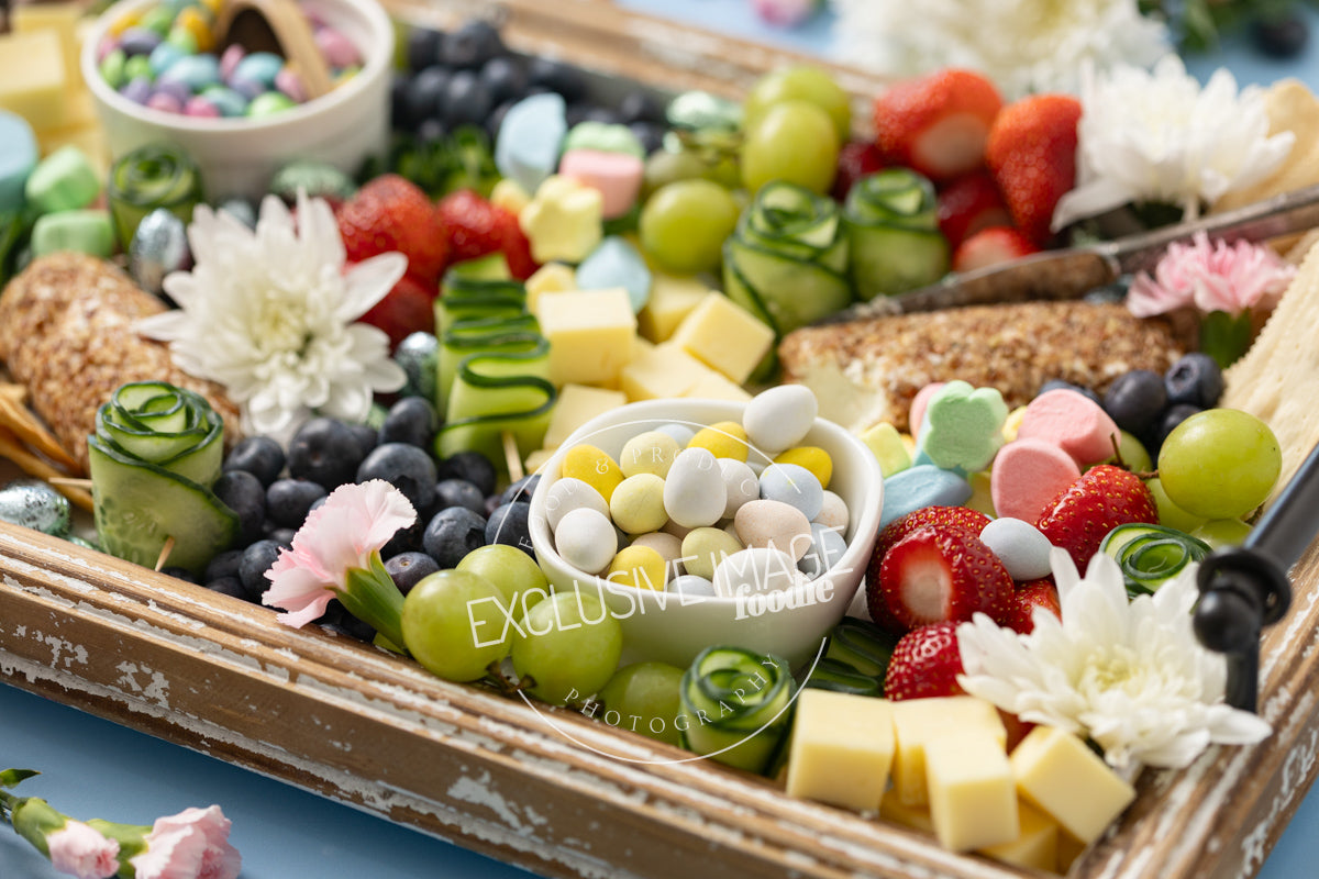 Pastel Snack Board Recipe for 4-6 people (exclusive)
