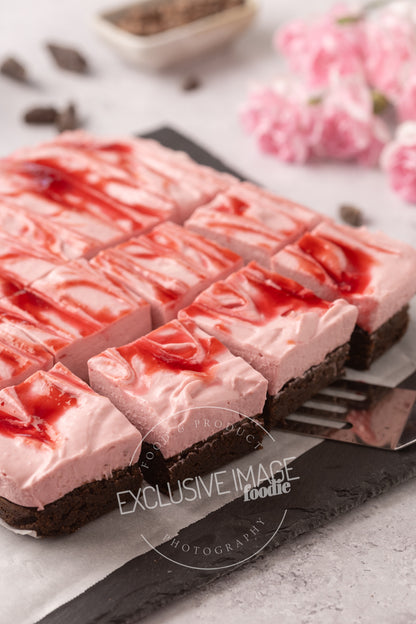 Raspberry Mousse Brownies Recipe (exclusive)