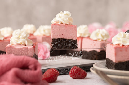Raspberry Mousse Brownies Recipe (exclusive)
