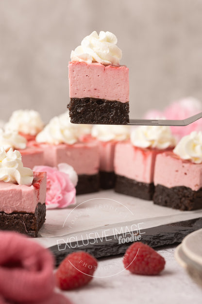 Raspberry Mousse Brownies Recipe (exclusive)