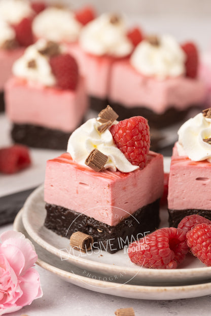 Raspberry Mousse Brownies Recipe (exclusive)