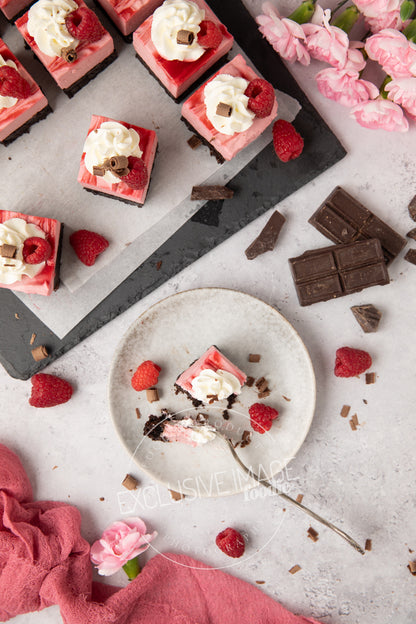 Raspberry Mousse Brownies Recipe (exclusive)