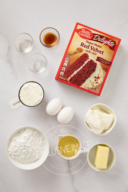 Red Velvet Cake Mix Cookies with Cream Cheese Frosting Recipe (exclusive)