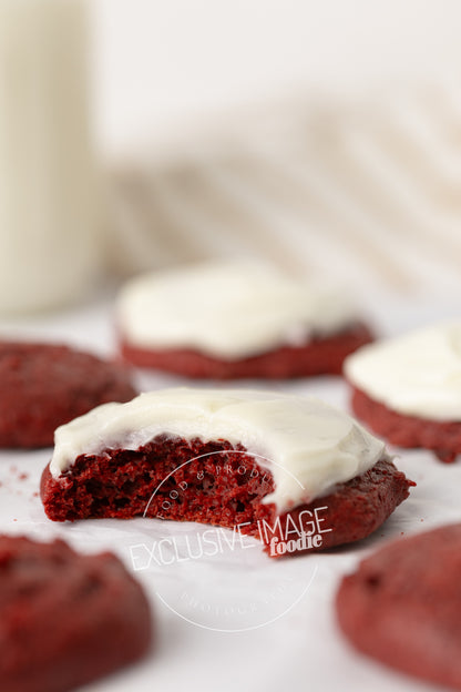 Red Velvet Cake Mix Cookies with Cream Cheese Frosting Recipe (exclusive)