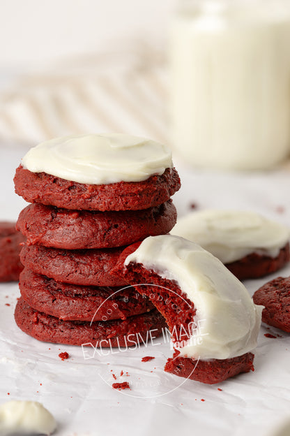 Red Velvet Cake Mix Cookies with Cream Cheese Frosting Recipe (exclusive)