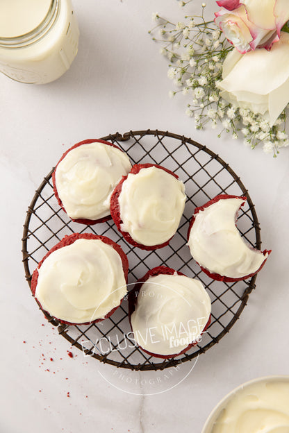 Red Velvet Cake Mix Cookies with Cream Cheese Frosting Recipe (exclusive)