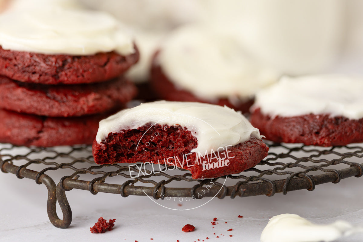 Red Velvet Cake Mix Cookies with Cream Cheese Frosting Recipe (exclusive)
