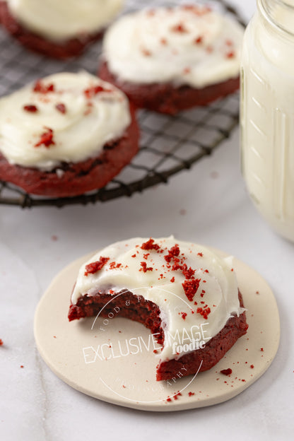 Red Velvet Cake Mix Cookies with Cream Cheese Frosting Recipe (exclusive)