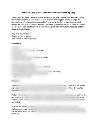 Red Velvet Cake Mix Cookies with Cream Cheese Frosting Recipe (exclusive)