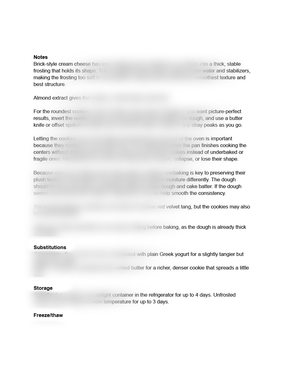 Red Velvet Cake Mix Cookies with Cream Cheese Frosting Recipe (exclusive)