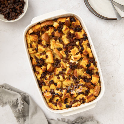 Rum Raisin Bread Pudding Recipe (exclusive)