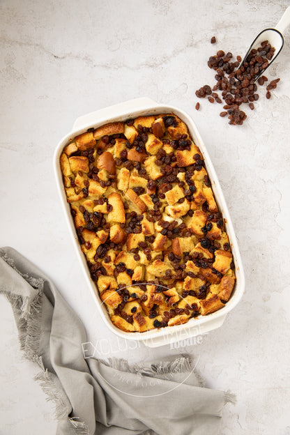Rum Raisin Bread Pudding Recipe (exclusive)