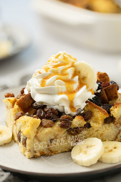Rum Raisin Bread Pudding Recipe (exclusive)