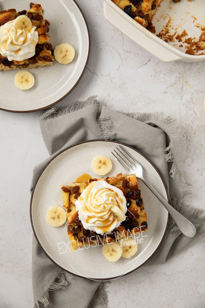 Rum Raisin Bread Pudding Recipe (exclusive)
