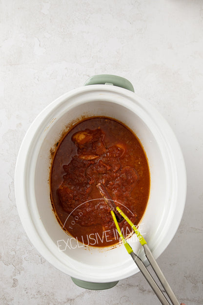 Slow Cooker BBQ Chicken Thighs Recipe (exclusive)