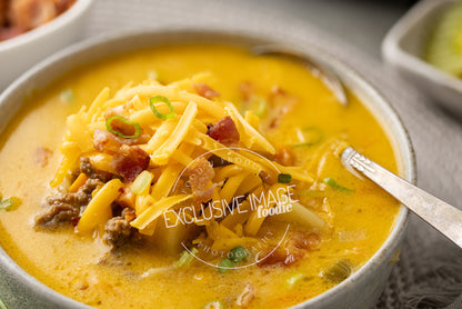 Slow Cooker Cheeseburger Soup Recipe (exclusive)