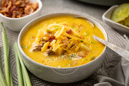 Slow Cooker Cheeseburger Soup Recipe (exclusive)