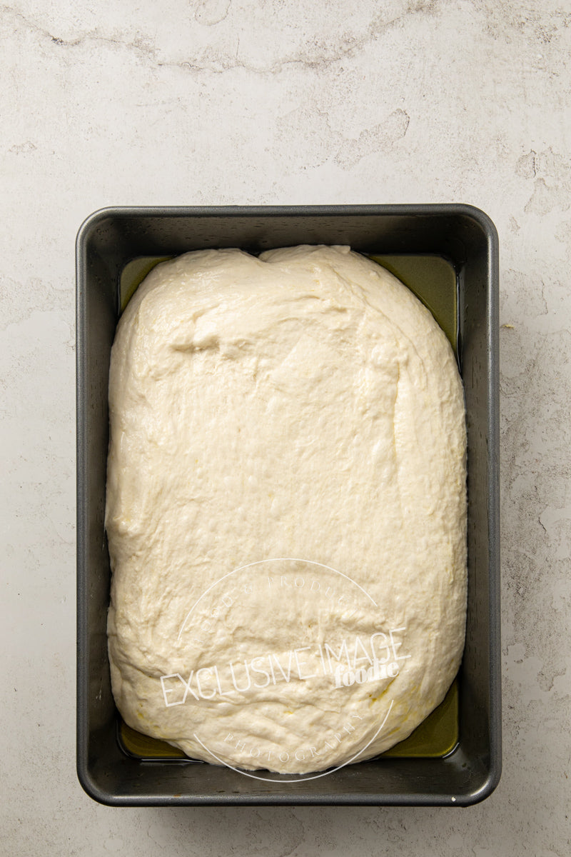 Same-Day Sourdough Focaccia with Caramelized Onion and Herb Recipe (exclusive)