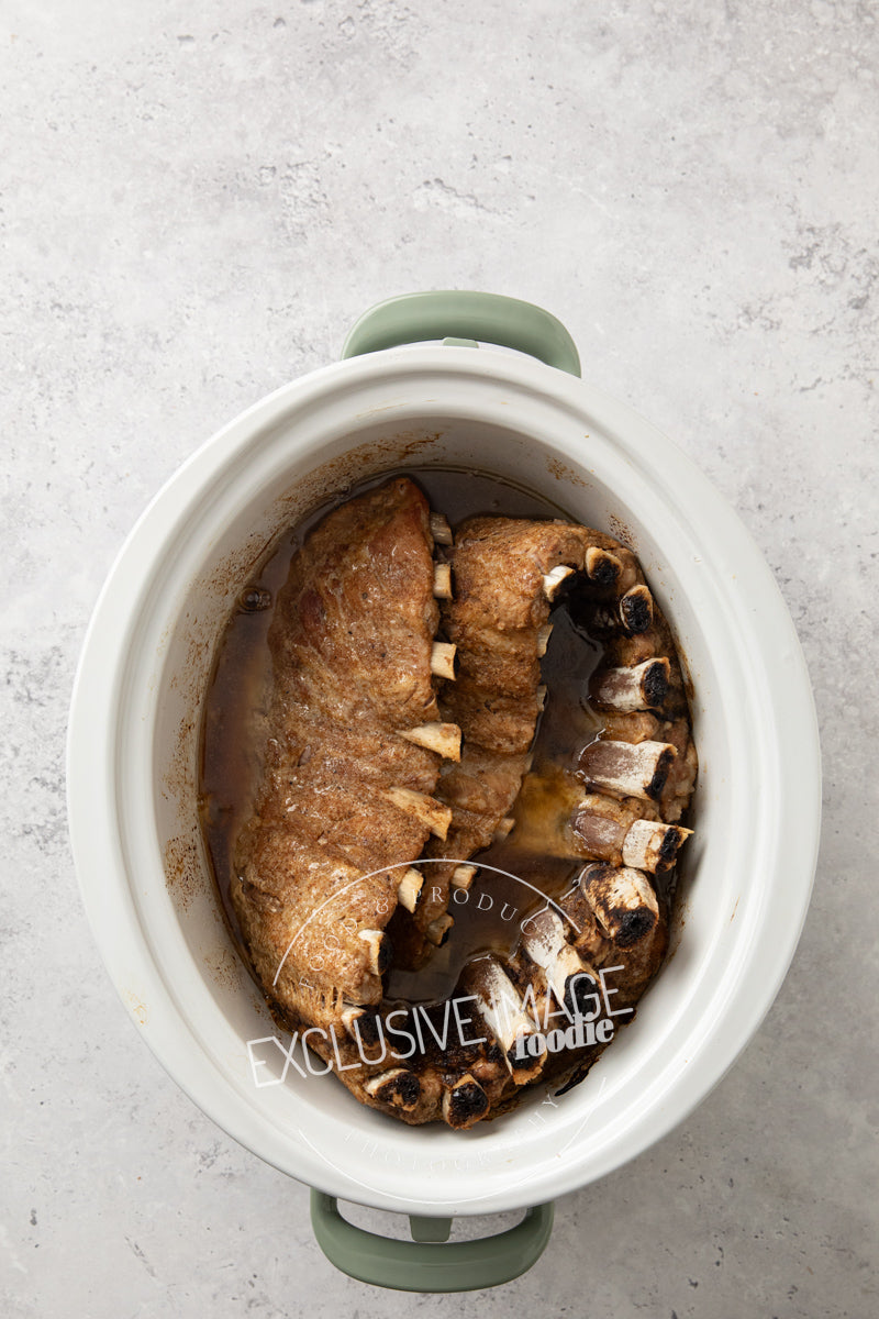Southern Crock Pot Ribs with Alabama White Sauce Recipe (exclusive)