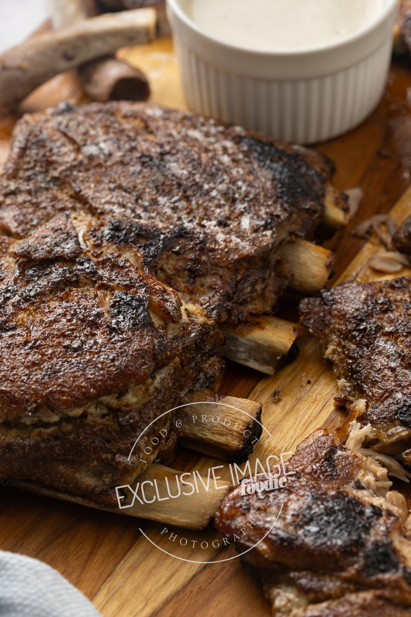Southern Crock Pot Ribs with Alabama White Sauce Recipe (exclusive)