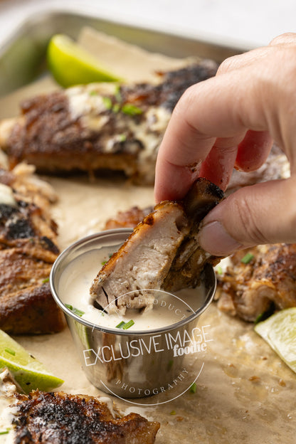 Southern Crock Pot Ribs with Alabama White Sauce Recipe (exclusive)