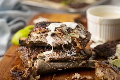 Southern Crock Pot Ribs with Alabama White Sauce Recipe (exclusive)