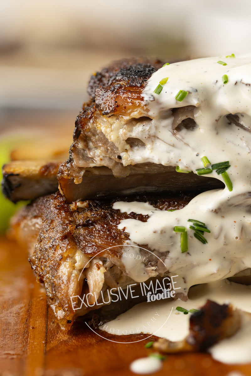 Southern Crock Pot Ribs with Alabama White Sauce Recipe (exclusive)